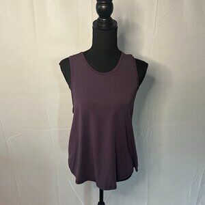 All in Motion Active Top Purple Small Workout Top Sleeveless - 0322